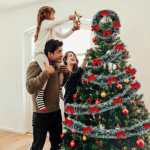 Guirlande de Noël festive