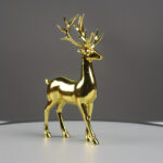 décoration intérieure cerf noel
