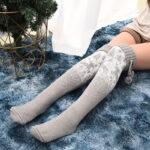Accessoire festif Noël chaussette femme