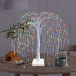 Sapin lumineux multicolore