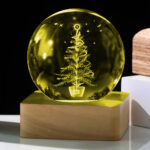 émerveillement boule de noellumineux