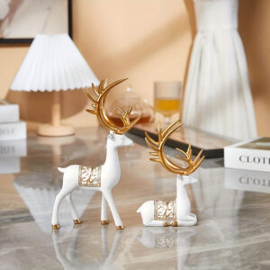 petit cerf de noel élégant