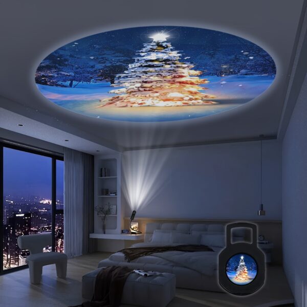 projecteur magique sapin de noellumineux