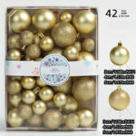 Ensemble de Boules de Noel pour intérieur