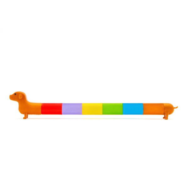 marqueurs arc-en-ciel teckel