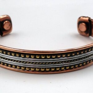 bracelet magnétique avec aimants en cuivre