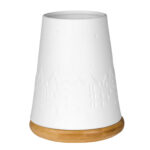 photophore porcelaine Noël élégant