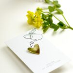 pin's coeur doré