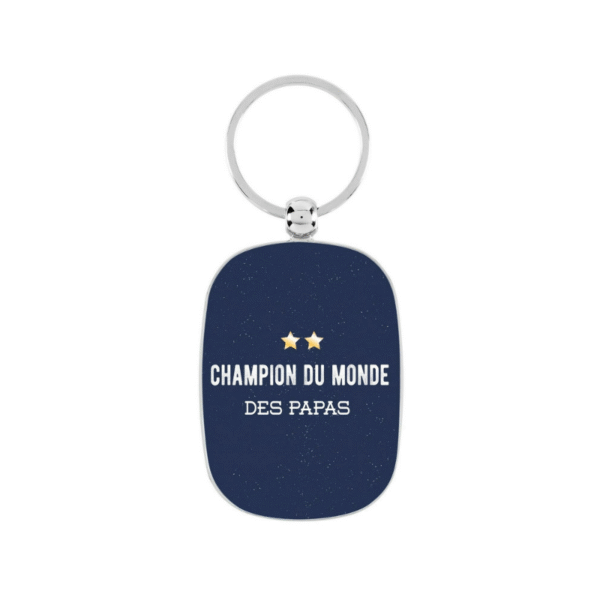 porte-clés champion du monde des papas
