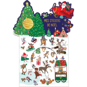 stickers de Noël Le Village de Noël