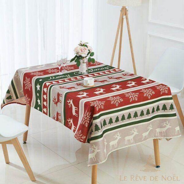 Nappe de Noël élégante