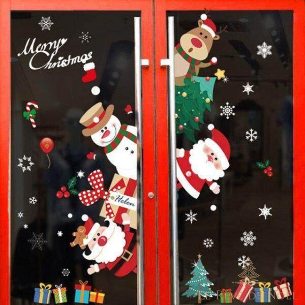 stickers de Noël pour fenêtre