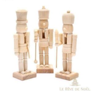 casse noisette noellumineux en bois à peindre