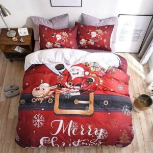 housse de couette Noël Père Noël