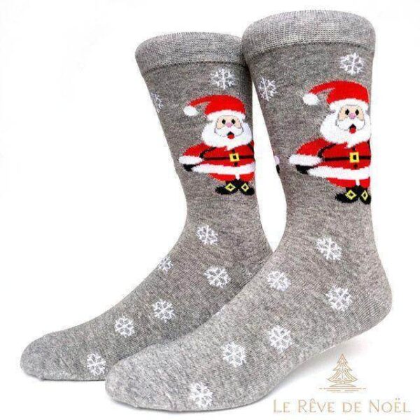 Chaussettes festives Père Noël