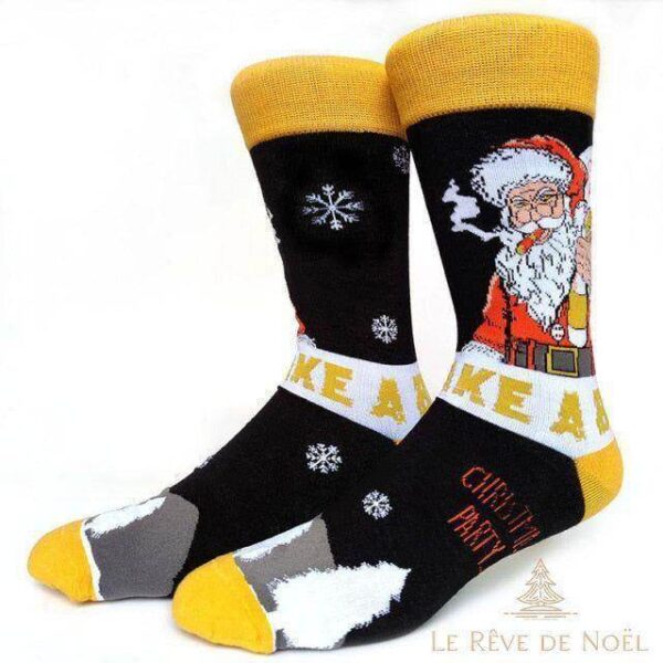 Chaussettes de Noël Homme élégantes