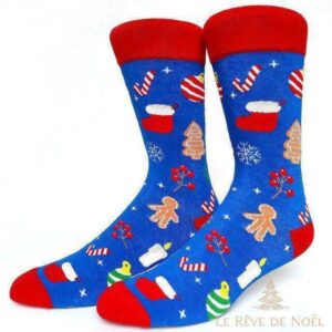 chaussettes festives Noël