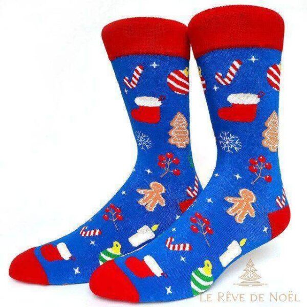 chaussettes festives Noël