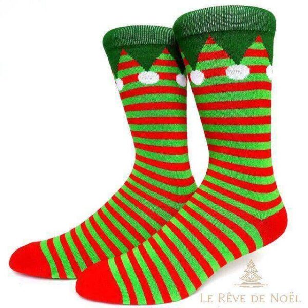 chaussettes de Noël Lutin festif