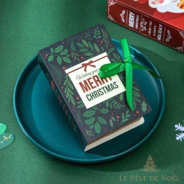boite à biscuits de Noël carton