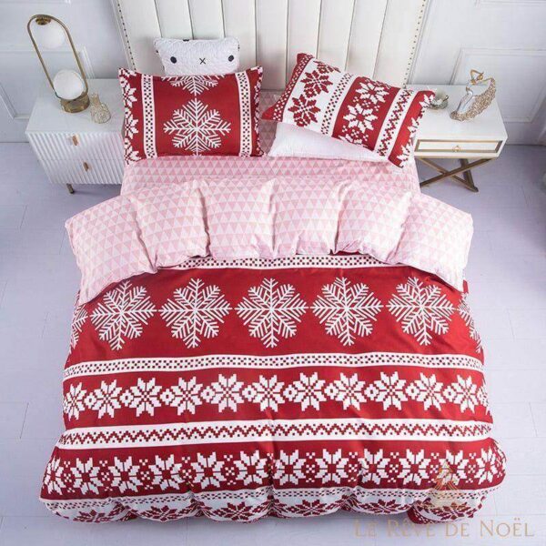 housse de couette motif noël