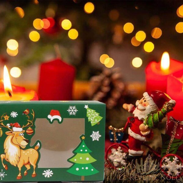 boîte à biscuits de Noël Rennes