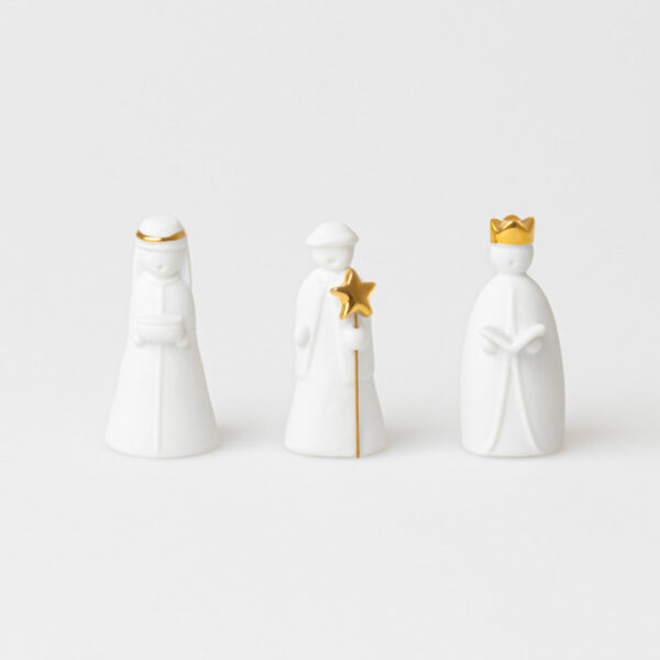 rois mages porcelaine noellumineux