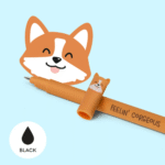 Stylo Corgi effaçable noir