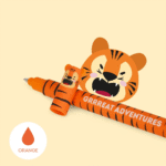 stylo design tigre