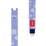 stylo bleu hippopotame noellumineux
