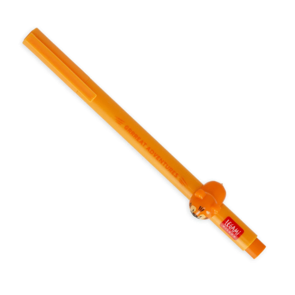 Stylo Encre Gel Orange Tigre noellumineux