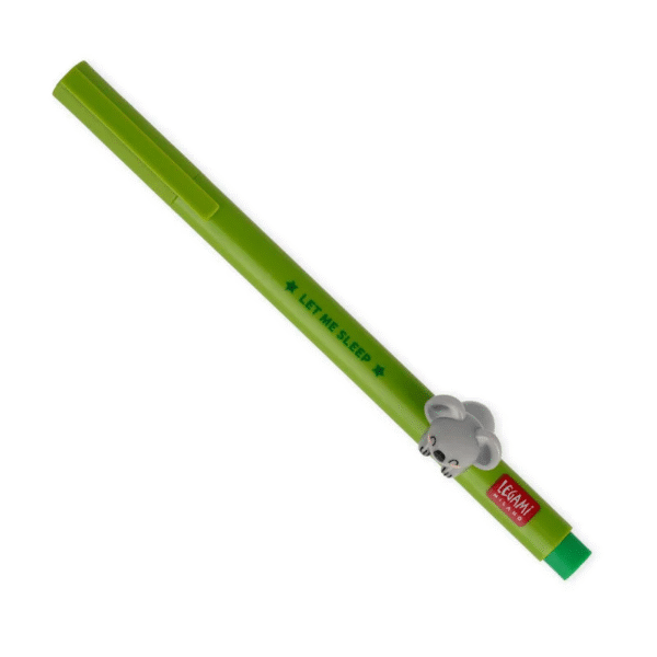 stylo encre gel vert koala