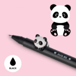 stylo gel noir panda