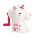 taille-crayon à manivelle licorne