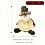 décoration de table de Noël avec panier
