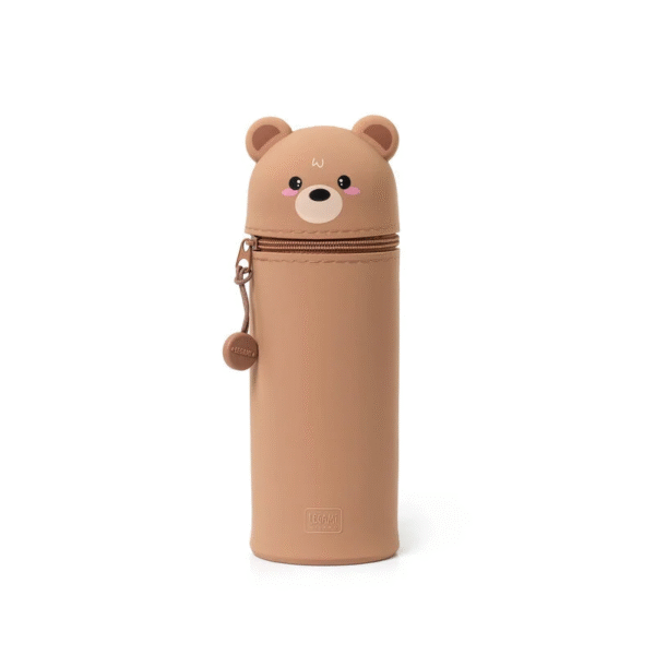 trousse en silicone ours kawaii