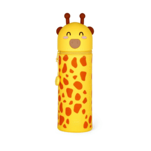 trousse silicone girafe kawaii
