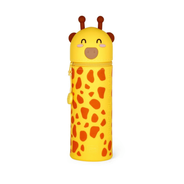 trousse silicone girafe kawaii