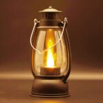 éclairage LED doux lanterne rustique