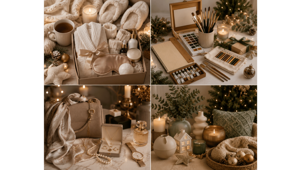 Idées cadeaux de Noël pour femme selon sa personnalité