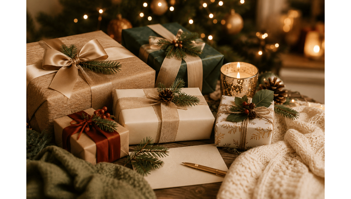 Idées de cadeaux de Noël élégants et personnalisés pour femme